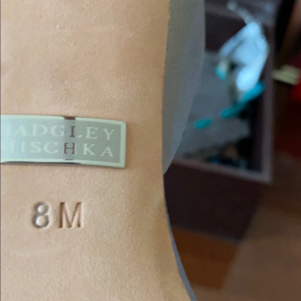 Gorgeous Bagdley Mischka silver open toe shoes! - Picture 3 of 4